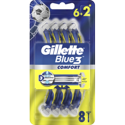 Станки для бритья Gillette Blue 3 (8шт) Comfort