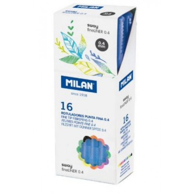 Линер тонкий синий 0610041651 ТМ "MILAN" D0,4mm