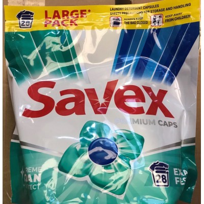 Капсулы для стирки Savex Super Caps Extra Fresh 28 шт