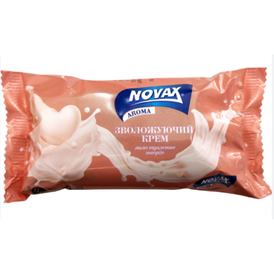 Мыло Novax Aroma увлажняющий крем140 г