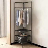 Угловая вешалка-стеллаж Corner rack 185х40х40см