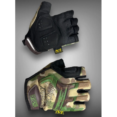 Перчатки Mechanix MPACT открытые Мультикам, размер L-XL