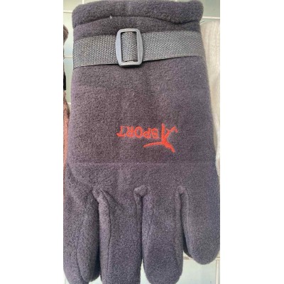 Перчатки мужские двойные флис