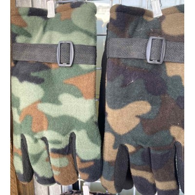 Перчатки мужские двойные флис