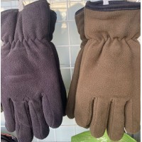 Перчатки мужские двойные флис	