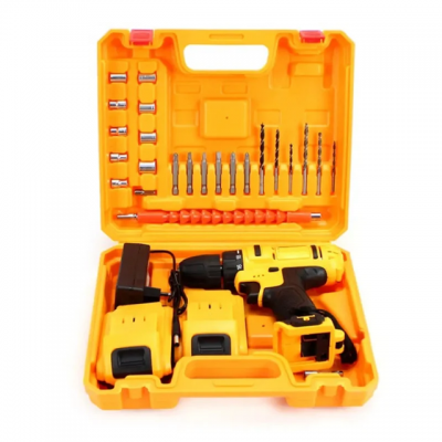 Аккумуляторный шуруповерт с насадками в кейсе 36V KRAFFTEC Аккумуляторный шуруповерт с насадками в кейсе 36V KRAFFTEC