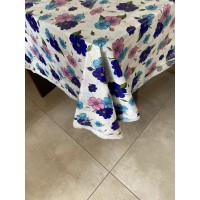 Скатерть Selena "Фиолетовый цветок" 1,20*50м	