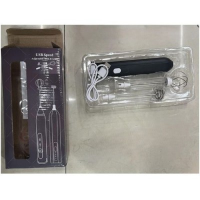 Капучинатор вспениватель молока/сливок USB 1200mAh 14*3см