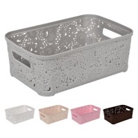 Корзина-плетенка "Ажур" 4.7л 20*30.5*11.5см