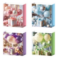 Пакет подарочный бумажный S "Ballons" 18*23*10см