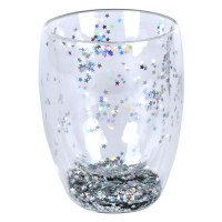 Стакан с двойной стенкой "Glitter" 300мл