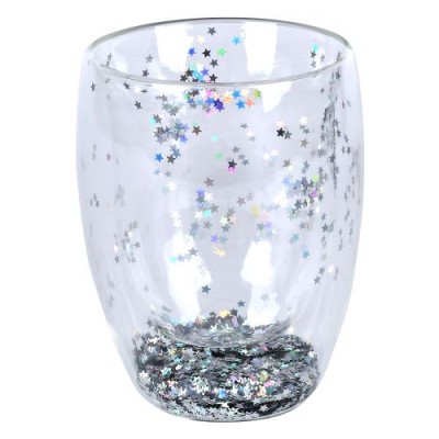 Стакан с двойной стенкой "Glitter" 300мл