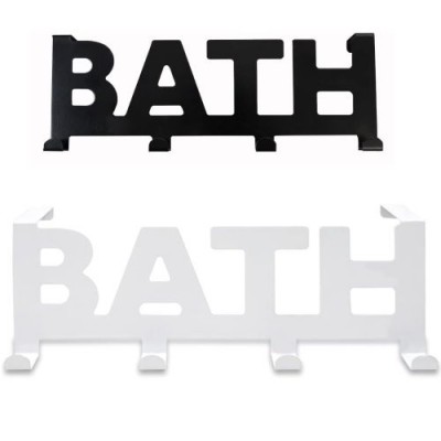 Вешалка настенная "Bath" 4кр 32*13см