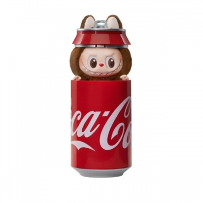 Игрушка фигурка-брелок Labubu Coca-Cola