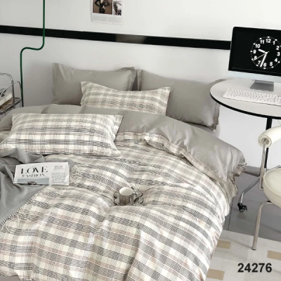 Комплект постельного белья Евро ранфорс VILUTA 24276