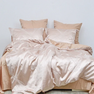 Комплект постельного белья Tiare Евро Сатин Жаккард 2110 Комплект постельного белья Tiare Евро Сатин Жаккард 2110