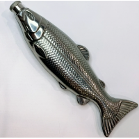 Металлическая фляга Рыба (8 oz) Y-8