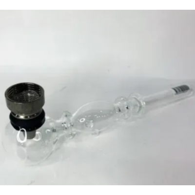 Стеклянная трубка для курения трав, кристаллов и солей 