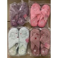 Тапочки женские 2416 mix. Размеры - 36-41