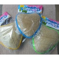 Мочалка Люфа с петелькой "Сердечко" Мочалка Люфа с петелькой "Сердечко"