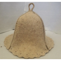 Шапка для бани, сауны, Натуральный войлок (валяная)