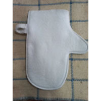 Рукавица, прихватка для бани,сауны из геотекстиль (гипоаллергенная)