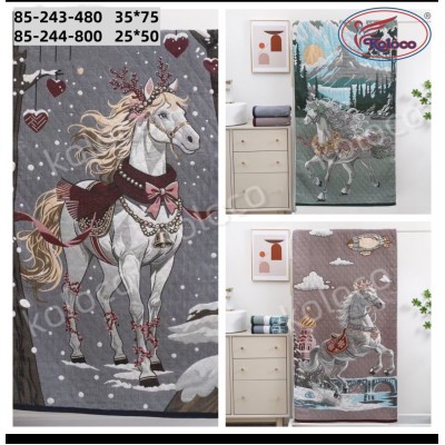 Полотенце для лица Лошадь - Символ Года 2026 Полотенце для лица Лошадь - Символ Года 2026