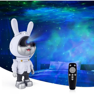 Нічник проектор зоряного неба Moon Bunny