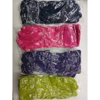 Перчатки женские  с отворотом флис