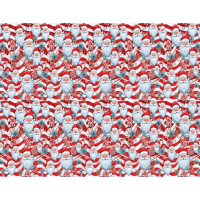 Бумага для упаковки новогодних подарков "Подарочки", 5 шт/уп 