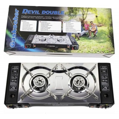 Плита газовая на 2 конфорки( под обычные баллончики, переходники на больший газовый баллон, В×Ш×Г -7×63×26см) Плита газовая на 2 конфорки( под обычные баллончики, переходники на больший газовый баллон, В×Ш×Г -7×63×26см)