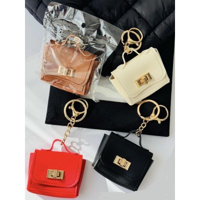 Брелок сумочка, эко кожа, 5,5*6,5 см Брелок сумочка, эко кожа, 5,5*6,5 см