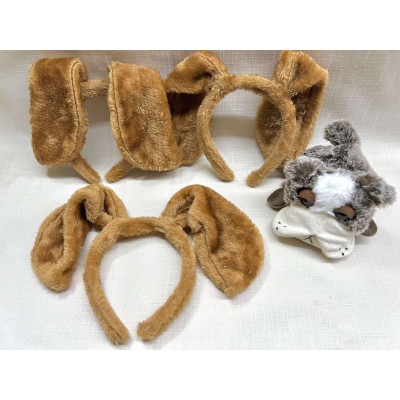 Ушки собаки меховые