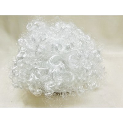 Парик деда Мороза, кудрявый