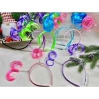 Обруч карнавальный, локоны