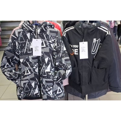 Ветровка тёплая двухсторонняя 218100(24837) Размер 150-180