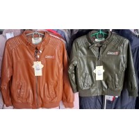 Бомбер на флисе Кож.зам. 8701(23753) Размер 6-14, 2-5лет