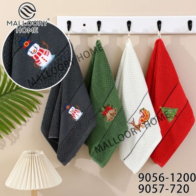 Полотенце новогоднее 25/50 см хлопок