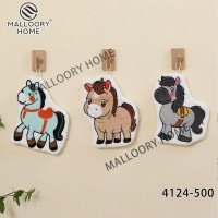 Салфетка для кухни микрофибра 25*30 Лошадь - Символ Года 2026