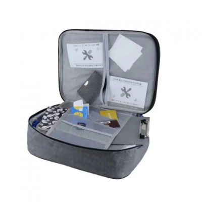 Органайзер для документов черный/серый