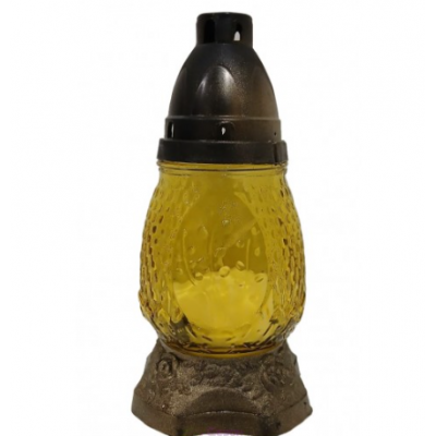 Лампадка стеклянная на 18 часов "Весенняя"