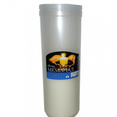 Запаска парафиновая для лампадок на 48 часов в пластмассовой тубе