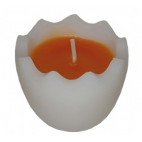 Пасхальная свеча «Яйцо в скорлупе» из парафина