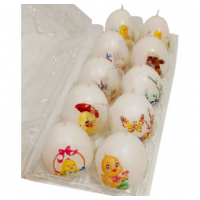 Пасхальная свеча «Яйцо с рисунком»