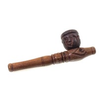 Трубка курительная розовое дерево (10,5х3.5х2 см)(4)