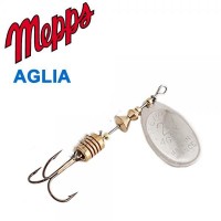 Блесна Mepps Aglia srebrna-silver 3/6.5g
