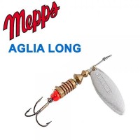 Блесна Mepps Aglia long srebrna-silver 1/4.5g