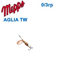 Блесна  Mepps AGLIA TW  miedz copper 0/3g