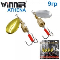 Блесна Winner вертушка WP-003 ATHENA 9g 002# *