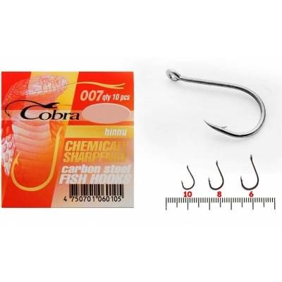 Крючок Cobra hinnu (10шт) 007 №6 *